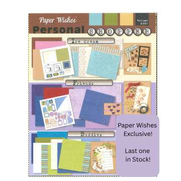 Ice Cream, Friends & Buddies Scrapbooking Kit